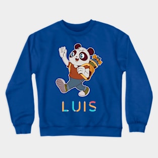 Entrusion Panda Luis Crewneck Sweatshirt